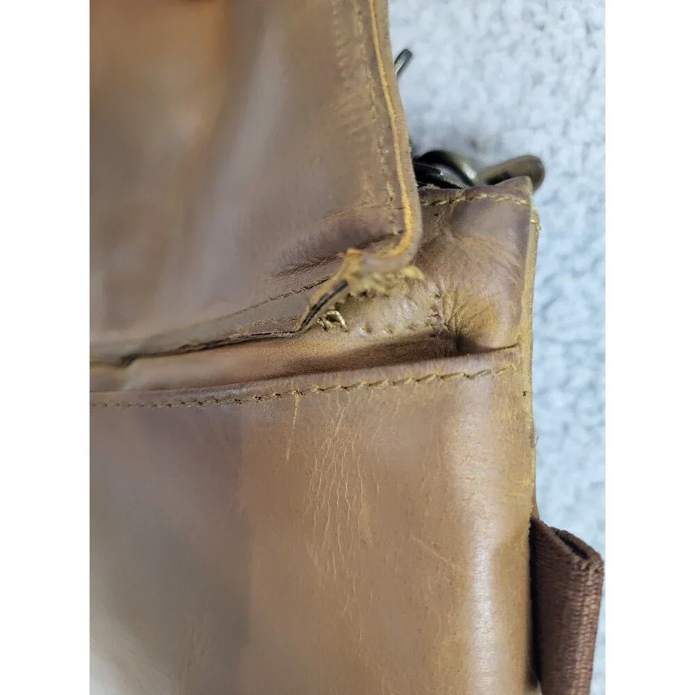 Juzar Tapal Leather Clip Waist Hip Belt Bag Crossbody Strap Unisex